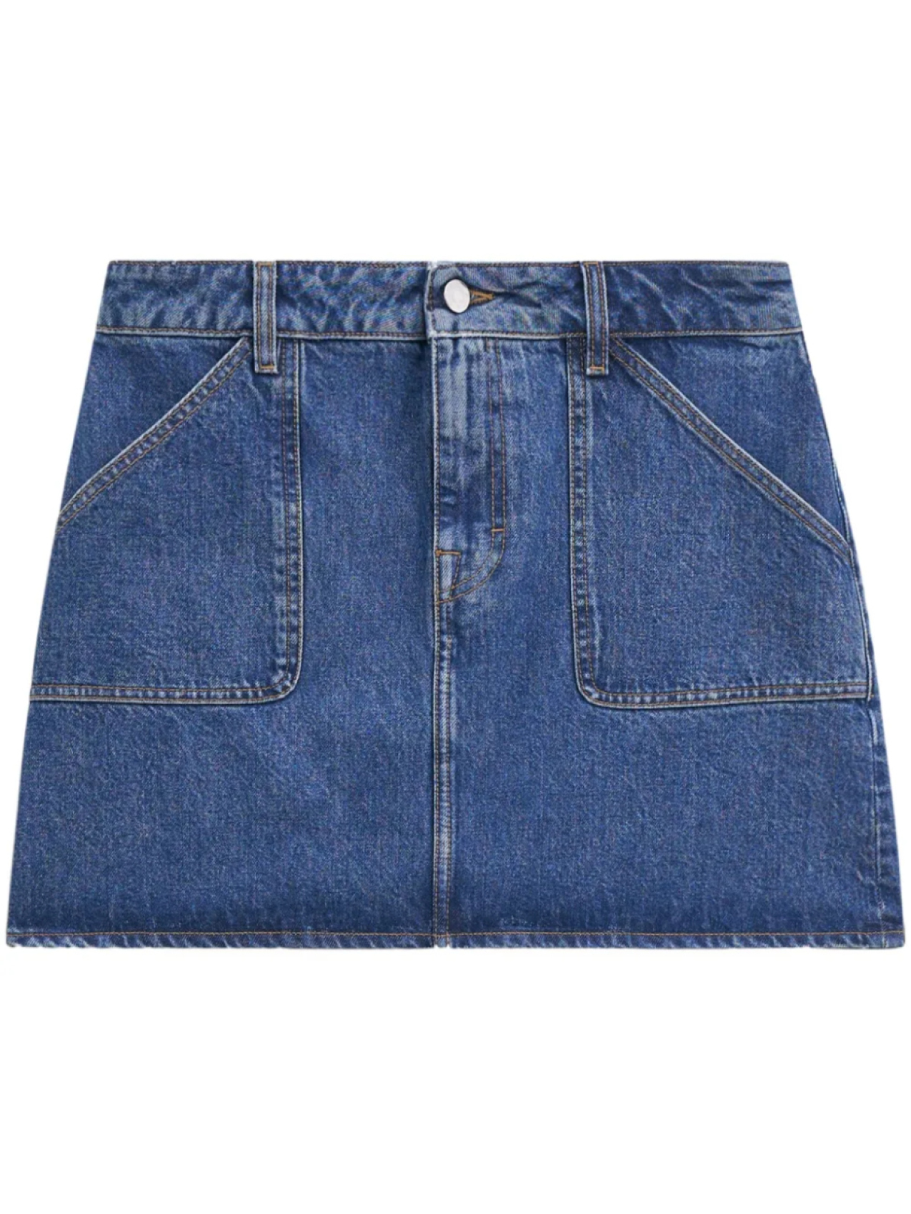 

Filippa K юбка мини Patch Pocket, синий