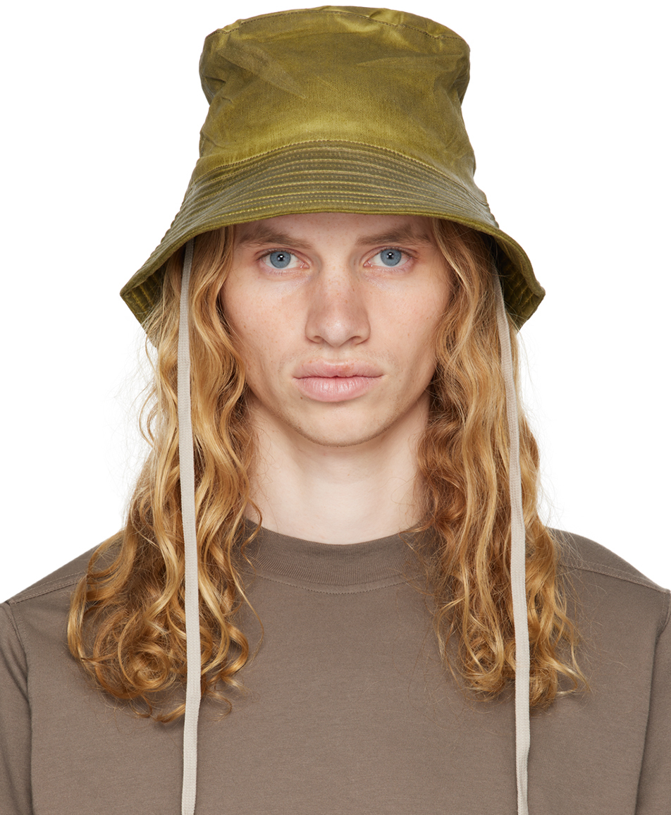 

Зеленая шляпа-ведро Porterville Gilligan Rick Owens DRKSHDW