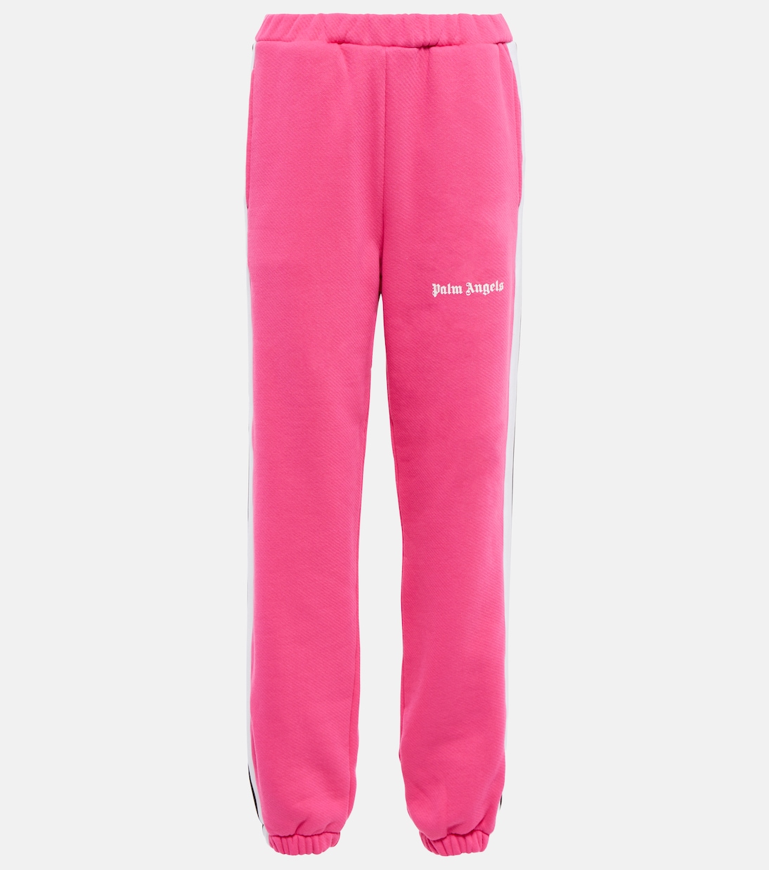 

Спортивные брюки из хлопкового джерси Palm Angels, Fuchsia White