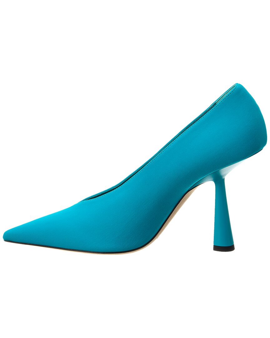 Туфли-лодочки Jimmy Choo Maryanne 100 из лайкры, синий — фото 2