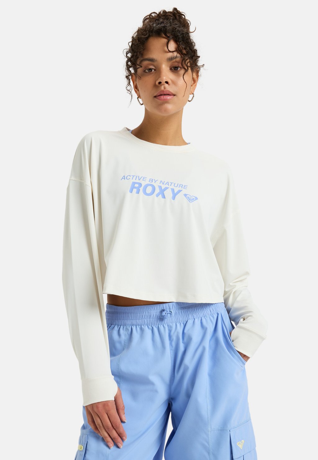

Топ с длинными рукавами BOUNDLESS SPIRIT Roxy, белый