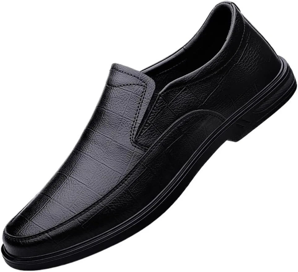 Туфли оксфордские кожаные Loafers & Slip-Ons Black UOPYNE