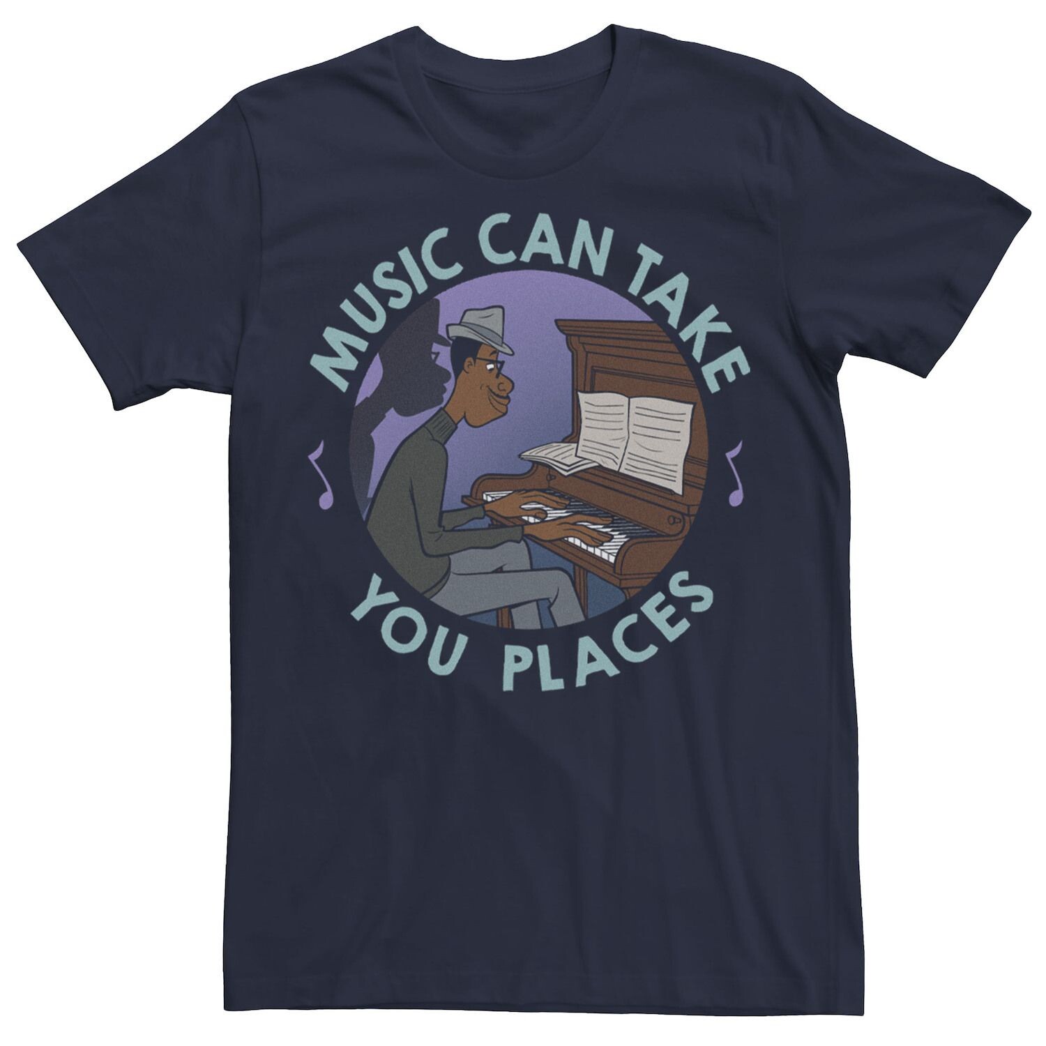 

Мужская футболка Disney/Pixar Soul Joe Music Can Take You Places Disney / Pixar