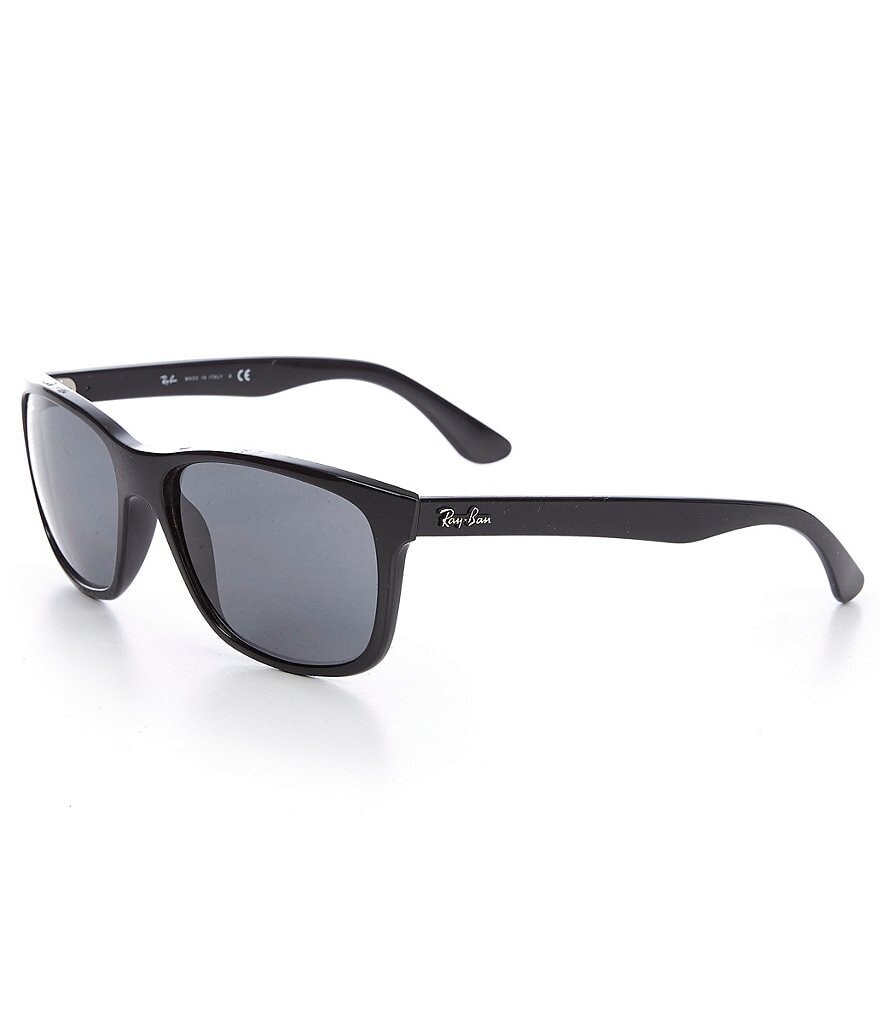 

Мужские квадратные солнцезащитные очки Ray-Ban 57 мм, черный, Серый, Мужские квадратные солнцезащитные очки Ray-Ban 57 мм, черный