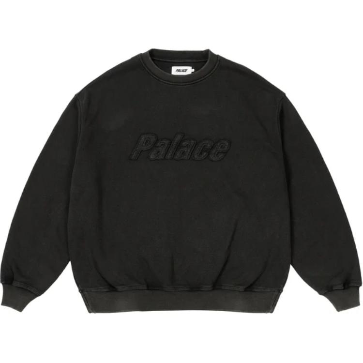 

Толстовка Triple Stitch Crew PALACE, черный