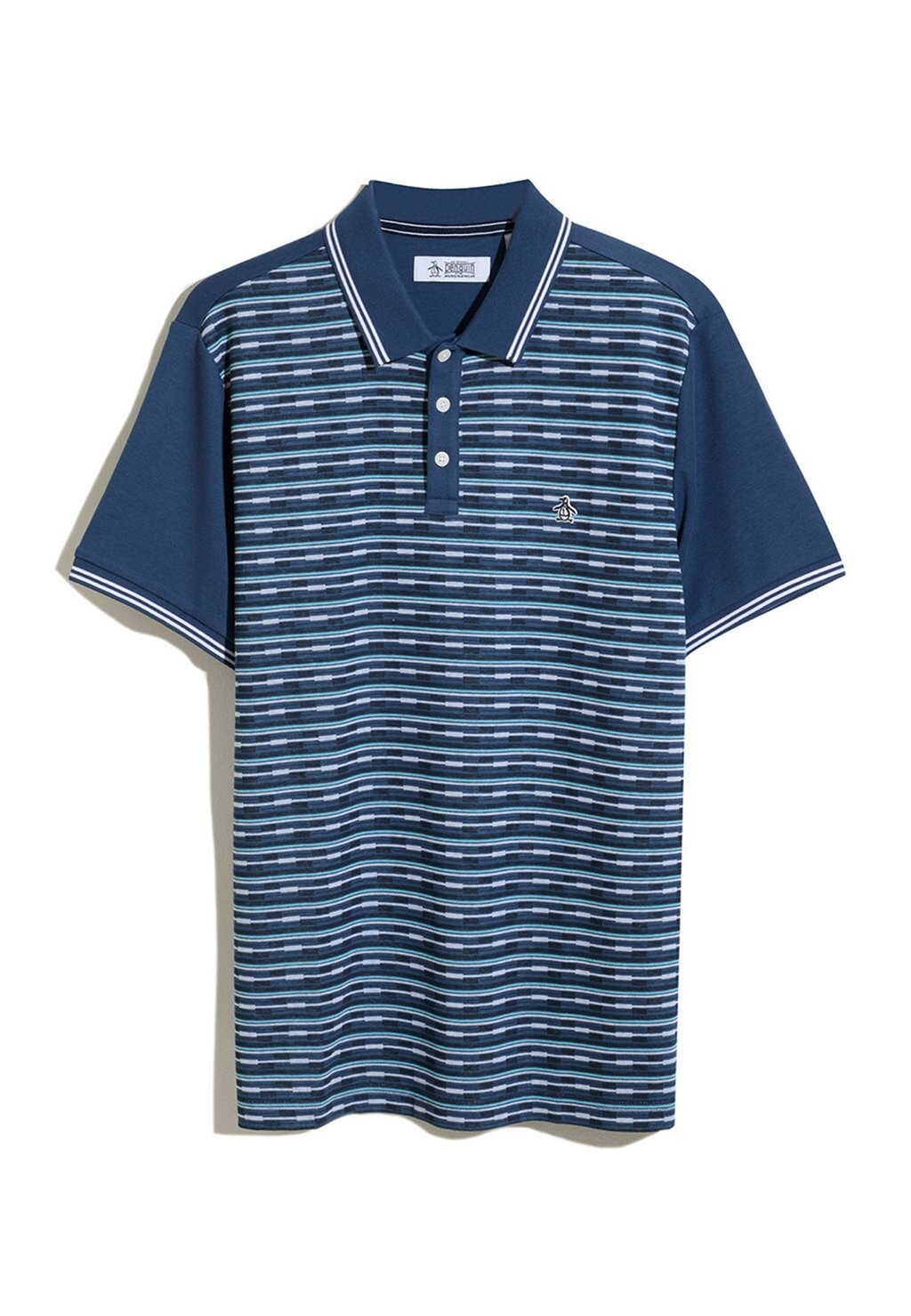 

Рубашка поло GEOMETRIC FRONT Original Penguin, синий