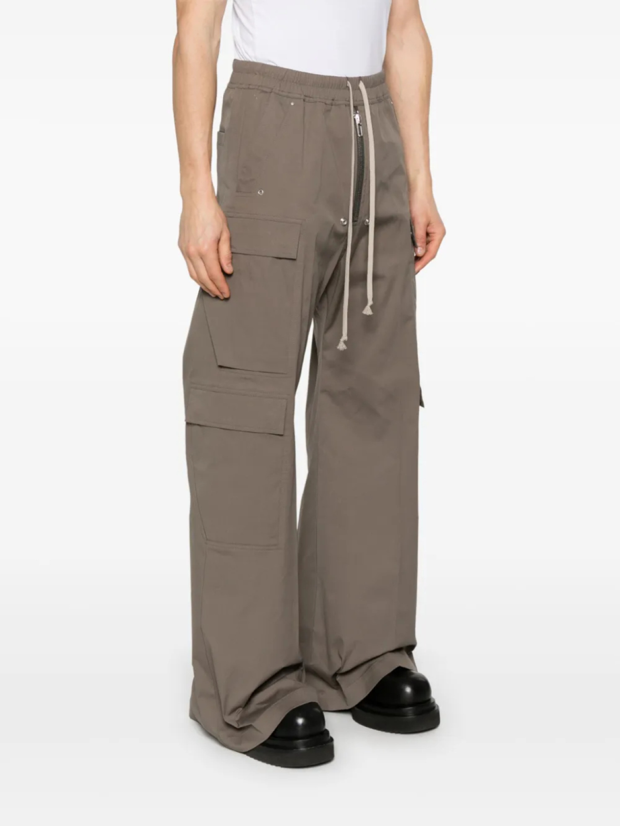 Брюки Cargobelas Rick Owens, серый — фото 3