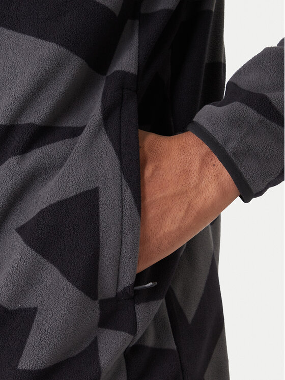 Флисовая куртка regular fit Terrex Multi Printed JY4814 Adidas, черный — фото 4