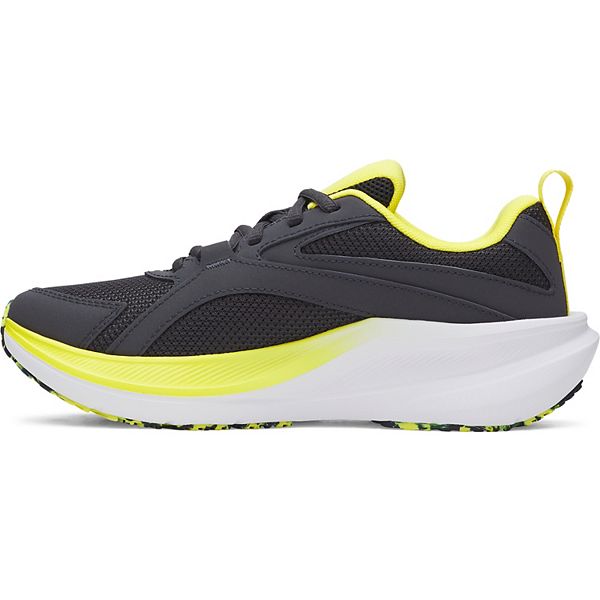 Кроссовки для бега Assert 11 Charged+ с шнуровкой Under Armour, Halo Gray Rebel Pink — фото 2