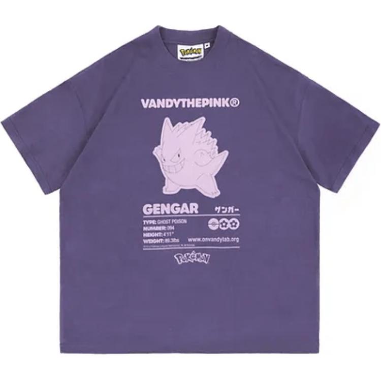 

Vandy The Pink Футболка Pokemon X Pokémon Collaboration Unisex Purple, Розовый, Vandy The Pink Футболка Pokemon X Pokémon Collaboration Unisex Purple