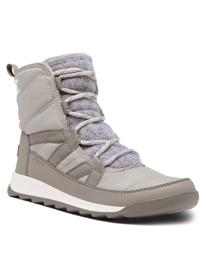 Зимние ботинки женские Sorel Whitney II Plus стеганые, серый — фото 4