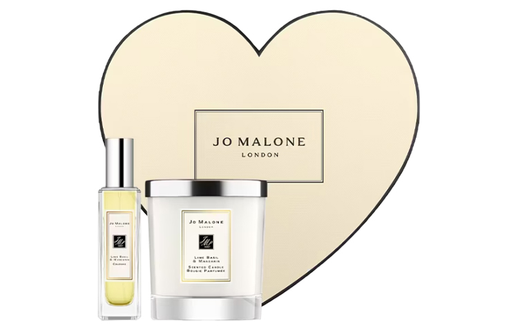 

ZUMALONG туалетная вода Lime Basil And Mandarin в подарочной коробке в форме сердца, набор из 2 штук EDC Jo Malone London