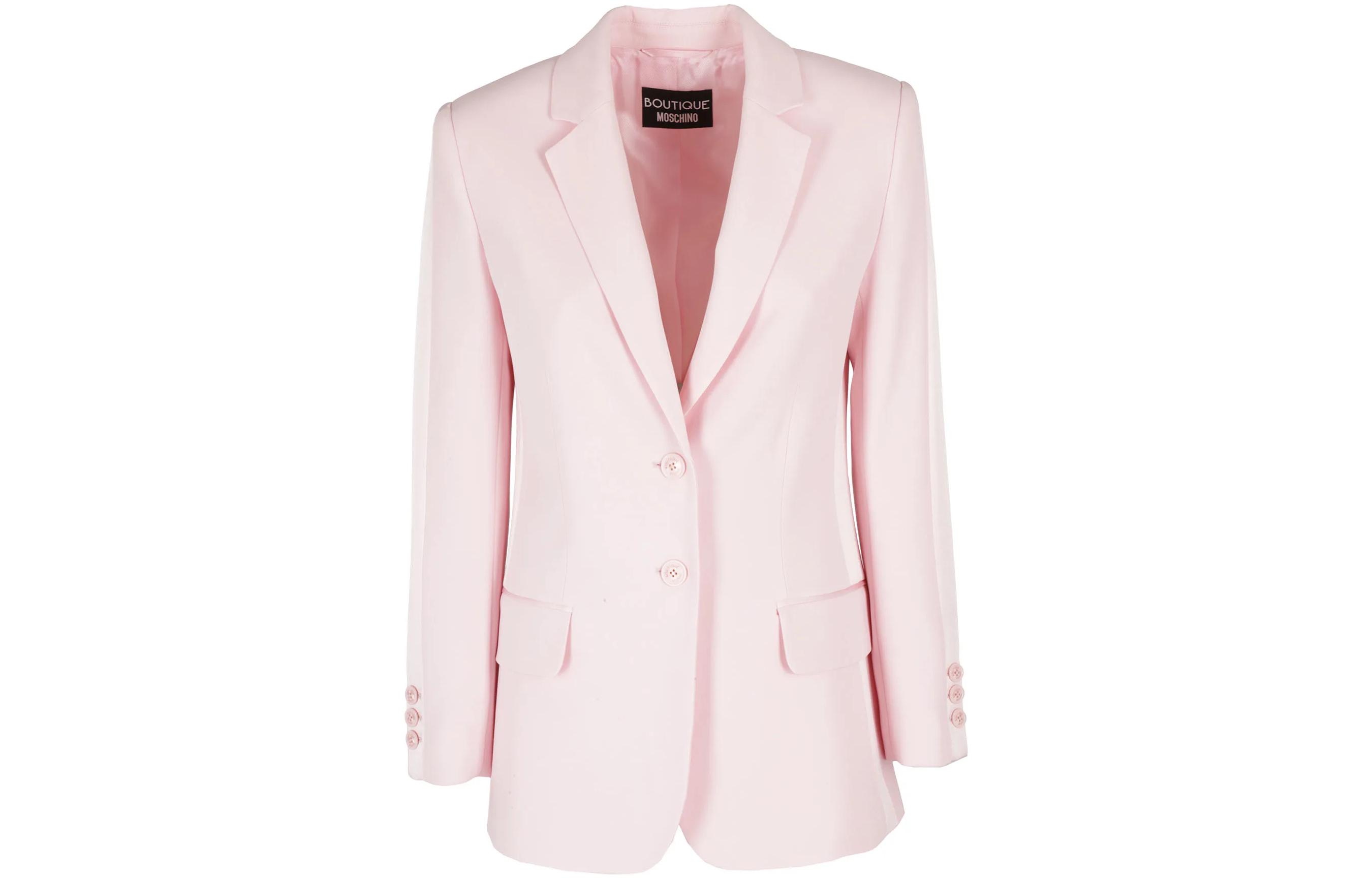 

Женский деловой костюм розовый MOSCHINO
