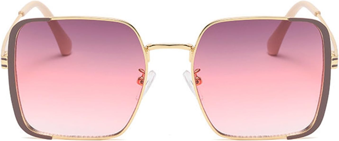 

Унисекс модные солнцезащитные очки большого размера квадратной формы в стиле ретро с крупной оправой и плоским верхом, роскошные солнцезащитные очки с защитой от УФ-излучения UV400 helena, C1