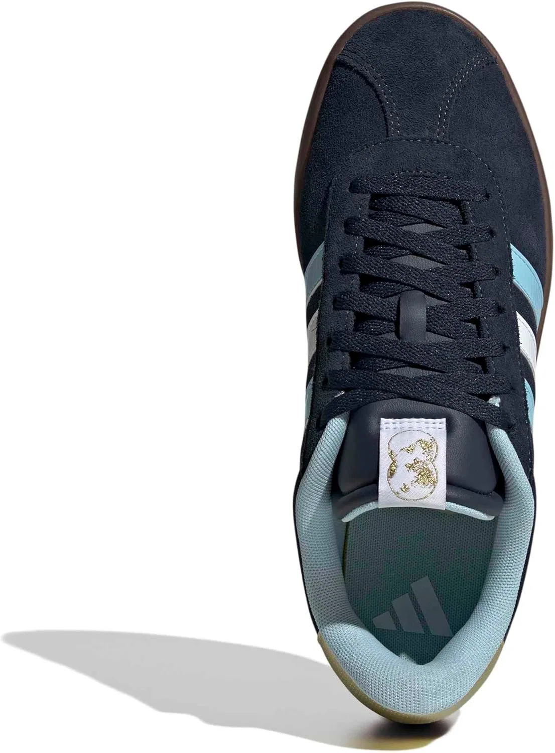 Кроссовки adidas VL Court 3.0, Night Navy/Icey Blue/White — фото 2