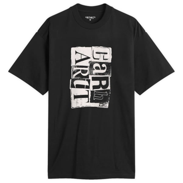 

Футболка с надписью, выполненной методом высокой печати Carhartt Wip, черный