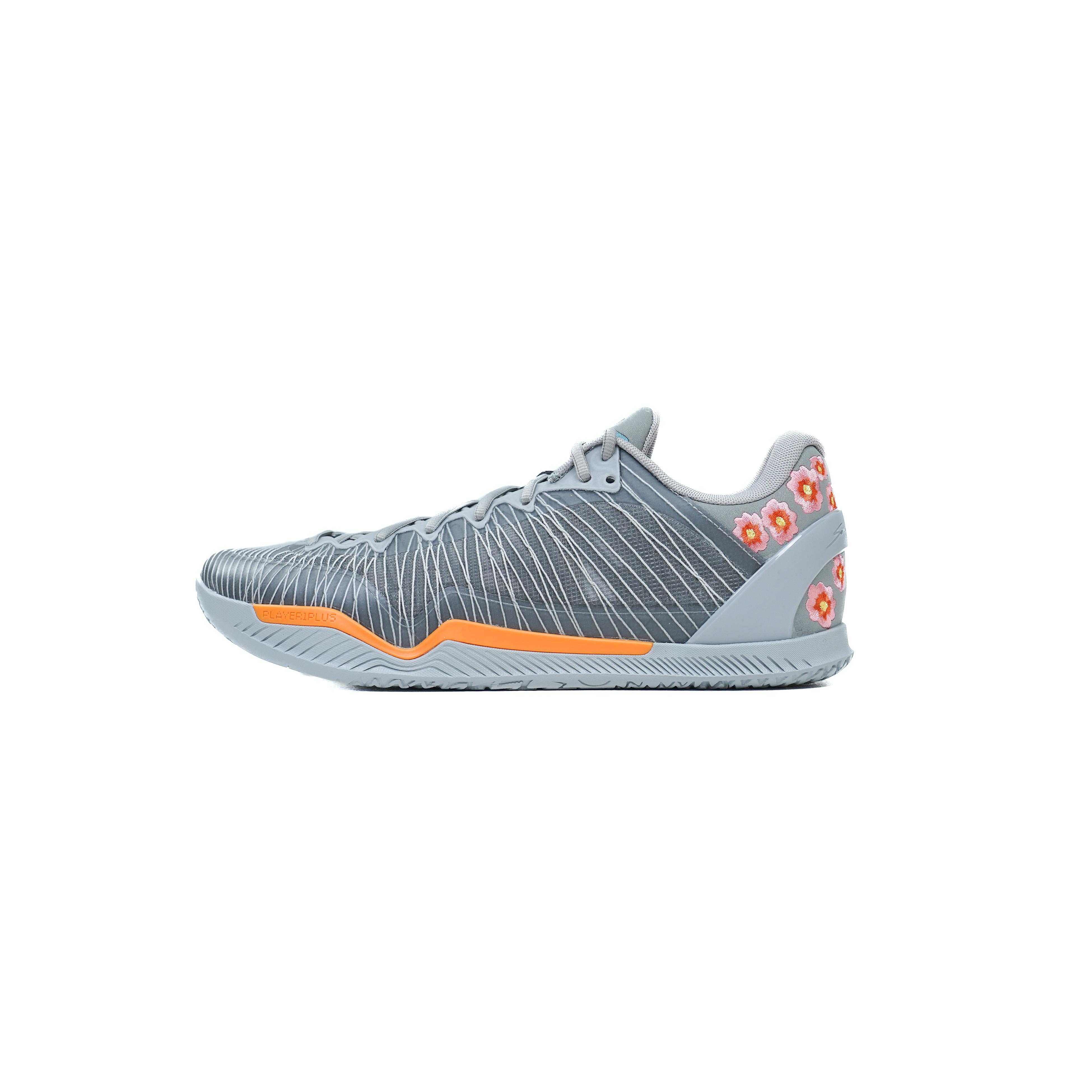 

Баскетбольные кроссовки Player 1 Shock Absorbers Rebound Low Top, мужские, серые Serious Player Only, Gray
