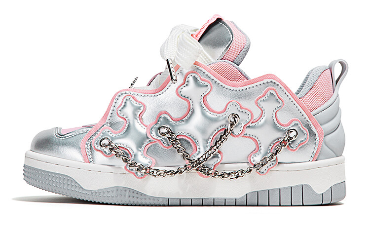 

Кроссовки FY SPR Skateboarding Shoes Women's Low-top Pink, розовый