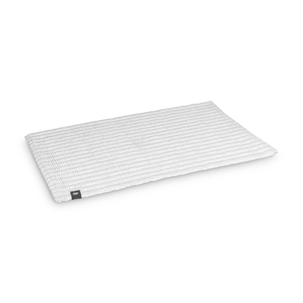

Коврик для ванной Plain Lines, размер: 50x80, цвет: белый houseproud