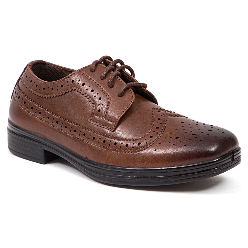 

Детское платье Ace Wing Tip Оксфорды Little/Big Kid Deer Stags, коричневый