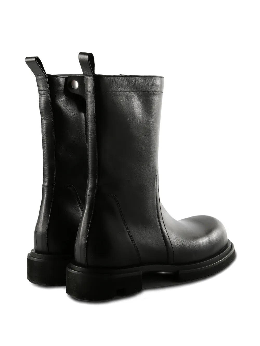 Кожаные сапоги Rick Owens, черный — фото 2