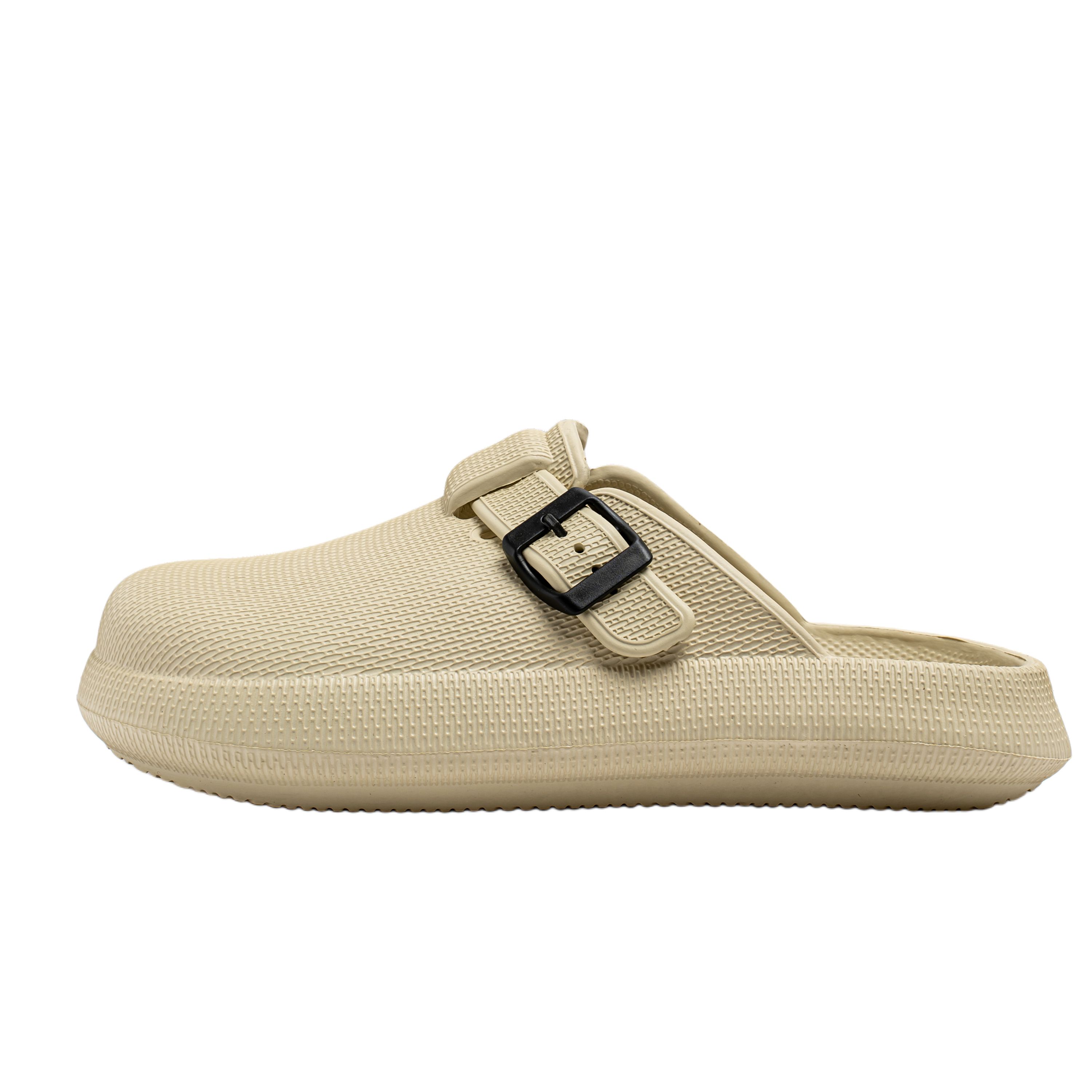 

SUPEREDGE Тихие, устойчивые к запаху, нескользящие закрытые тапочки унисекс цвета хаки, цвет Khaki