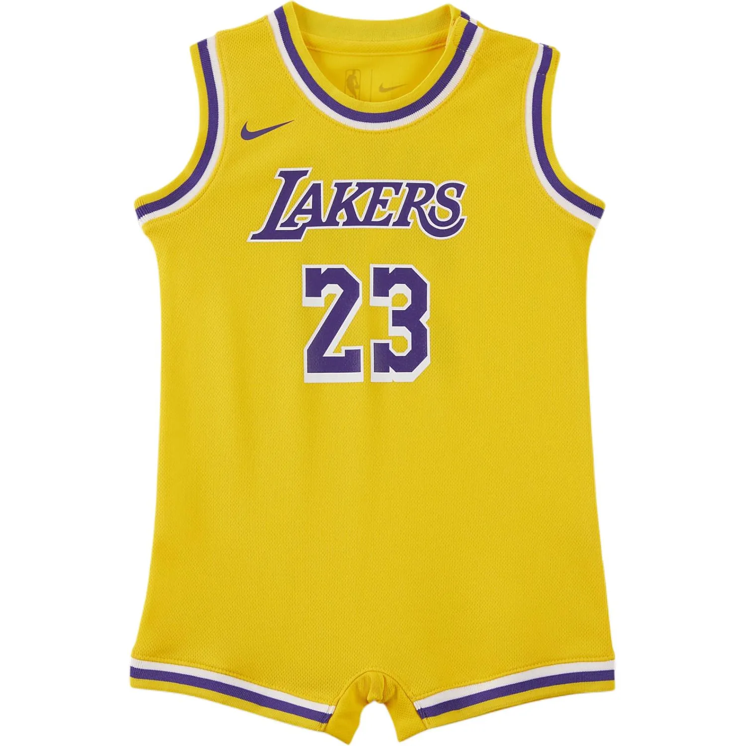 Nike Комбинезон LeBron James Los Angeles Lakers Amarillo Yellow для малышей