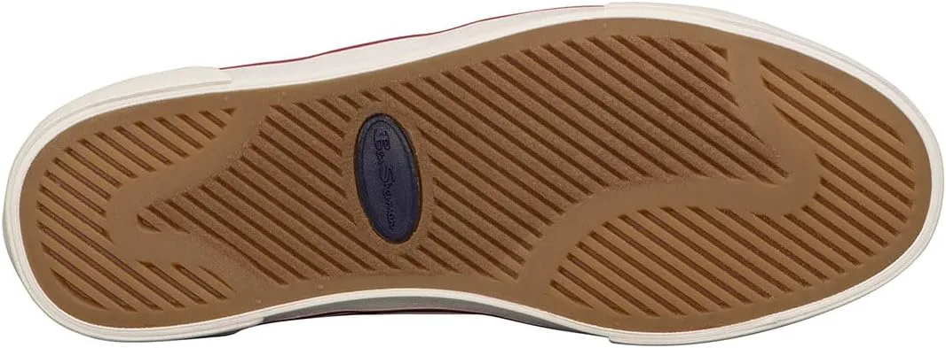 Мужские кеды Ben Sherman Hawthorn Classic из канвы, красно-белый — фото 2