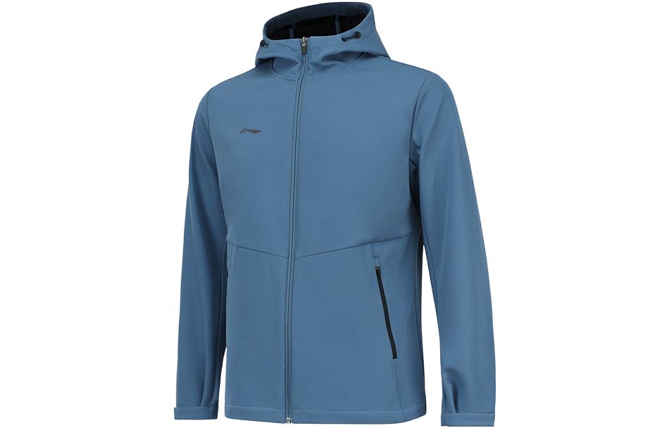 

LINING Фитнес куртка мужская серо-индиго, Gray Indigo