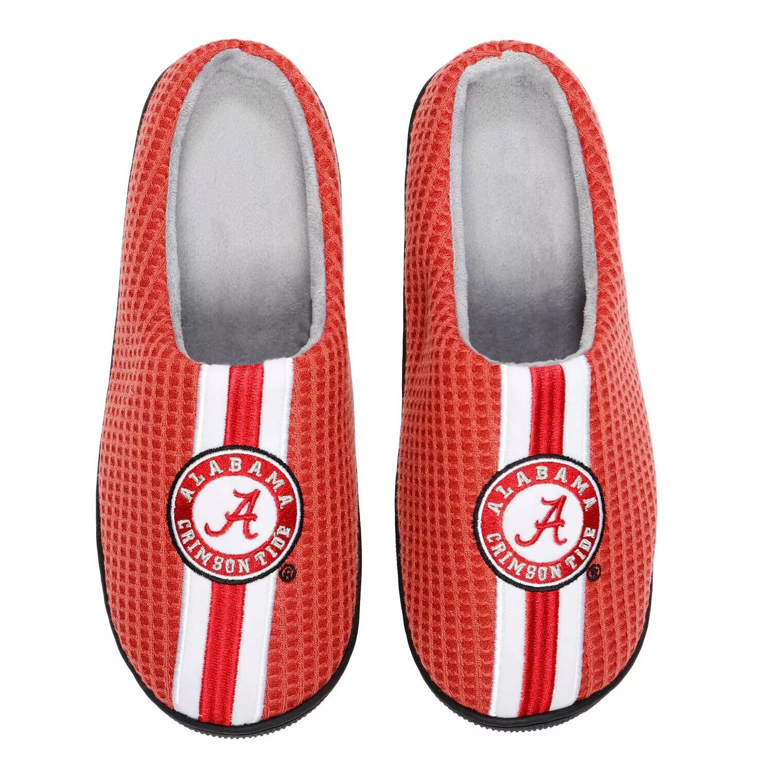 

Мужские шлёпанцы из пены с эффектом памяти в полоску FOCO Crimson Alabama Crimson Tide Team