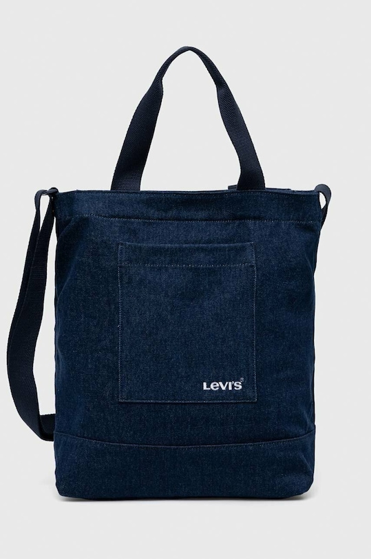 

Хлопковая сумка Levi'S, темно-синий