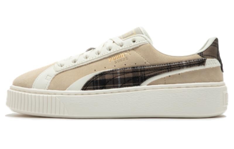 

Женские замшевые кроссовки для скейтбординга Puma, Roasted almond color