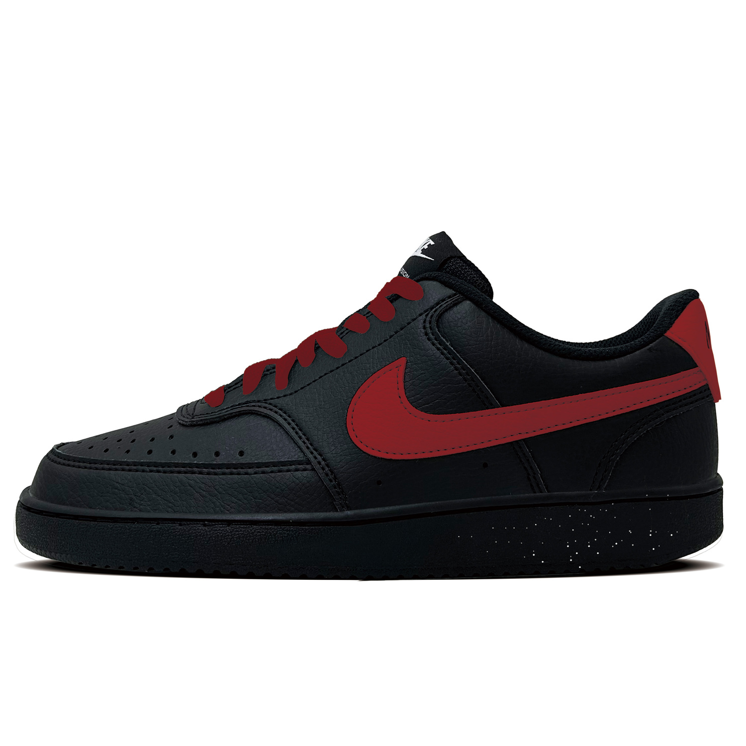 

Court Vision 1 Dark Red Storm Abrasion Resistant Low top Skateboard Shoes мужские Nike, бордовый