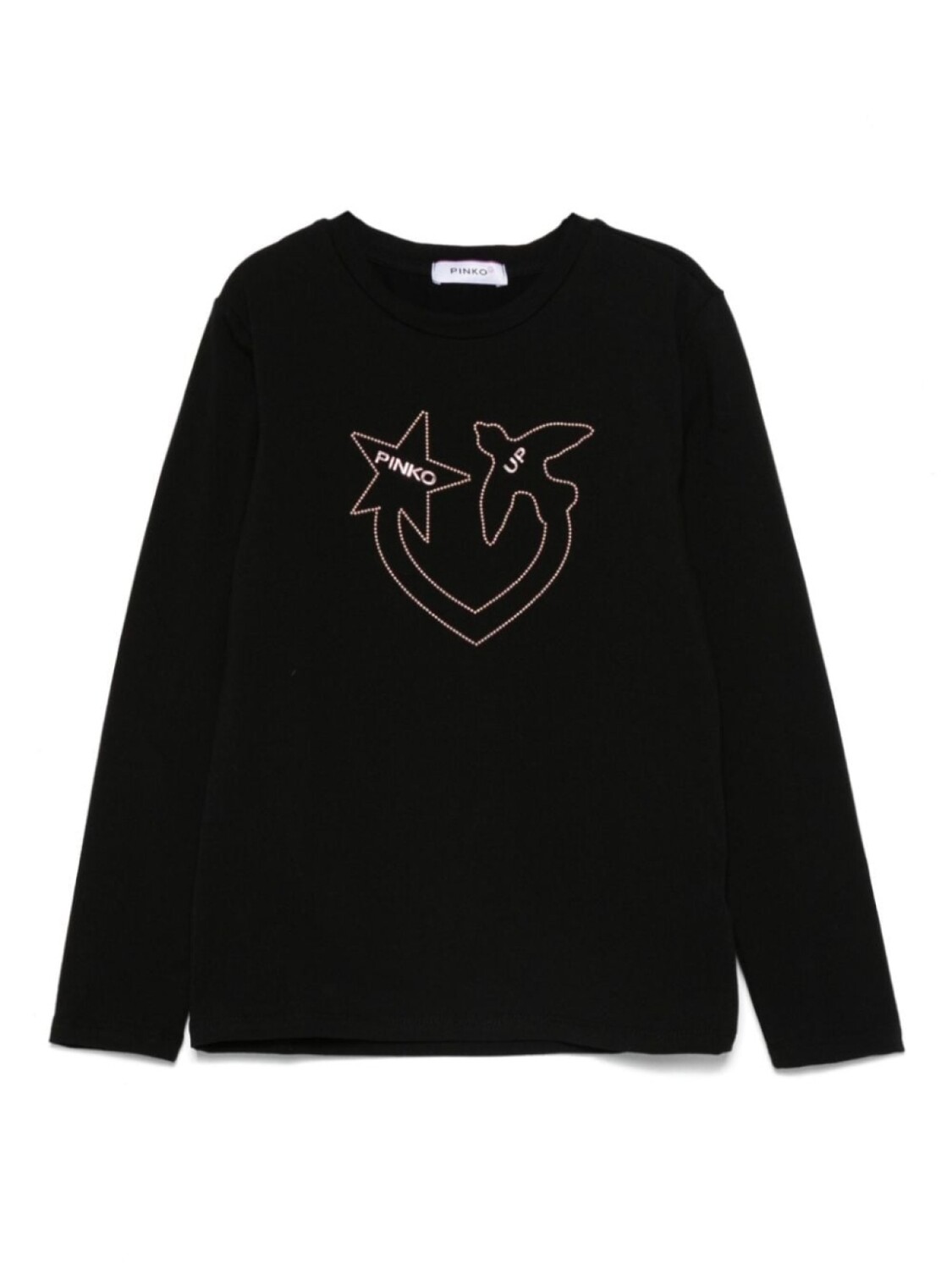 

Pinko Kids футболка джерси, черный