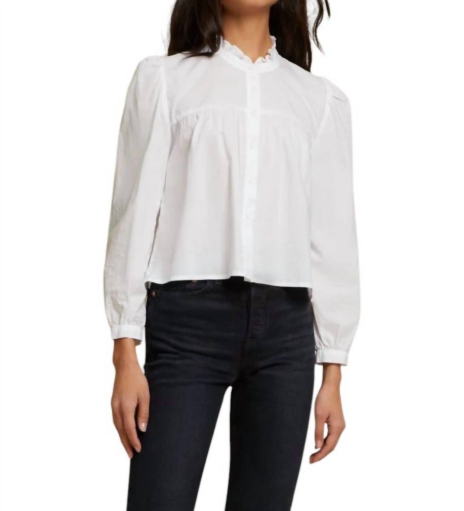 

Укороченный топ Chantelle Victorian в цвете Off White Nation LTD