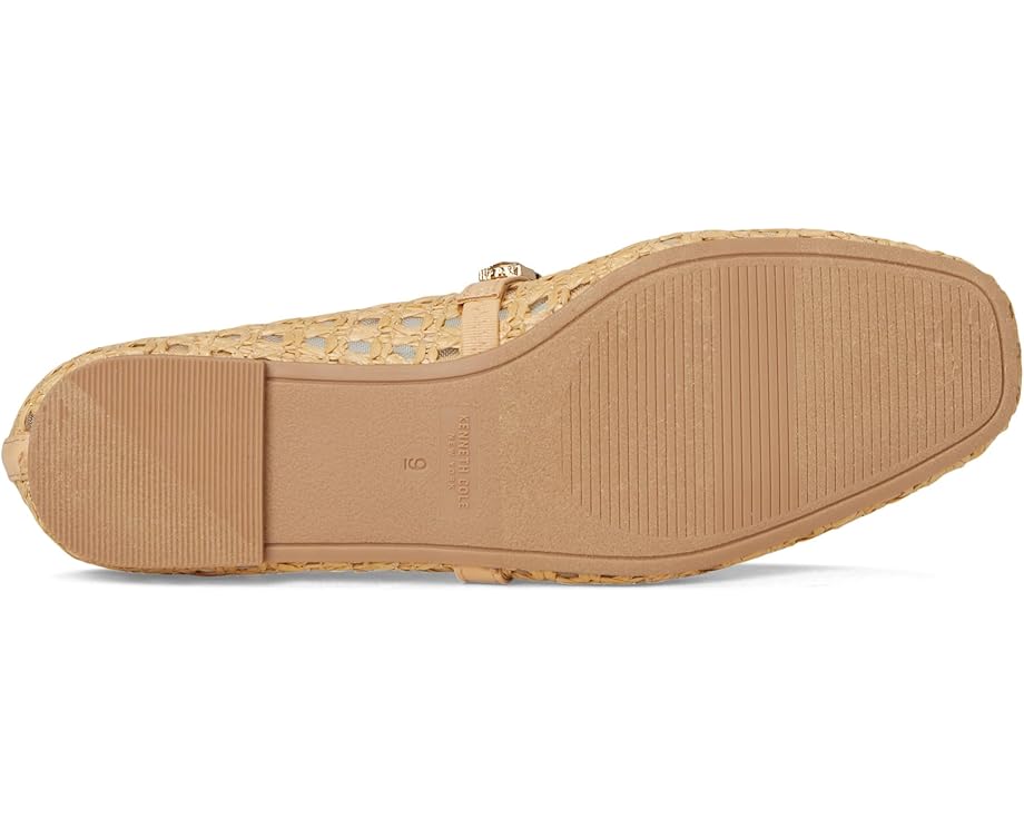 Балетки Kenneth Cole New York Zeta MJ, цвет Natural Raffia — фото 3