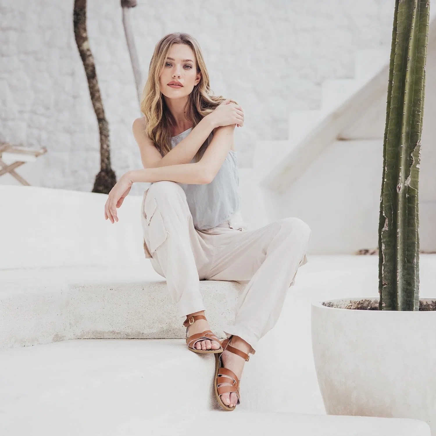 Сандалии The Original Sandal, Hoy Shoe, Tan Salt Water Sandals — фото 2