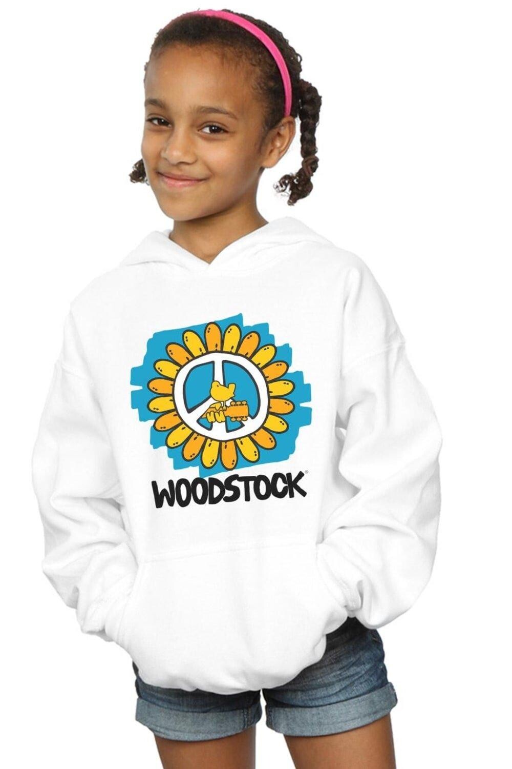 

Толстовка «Цветочный мир» Woodstock, белый