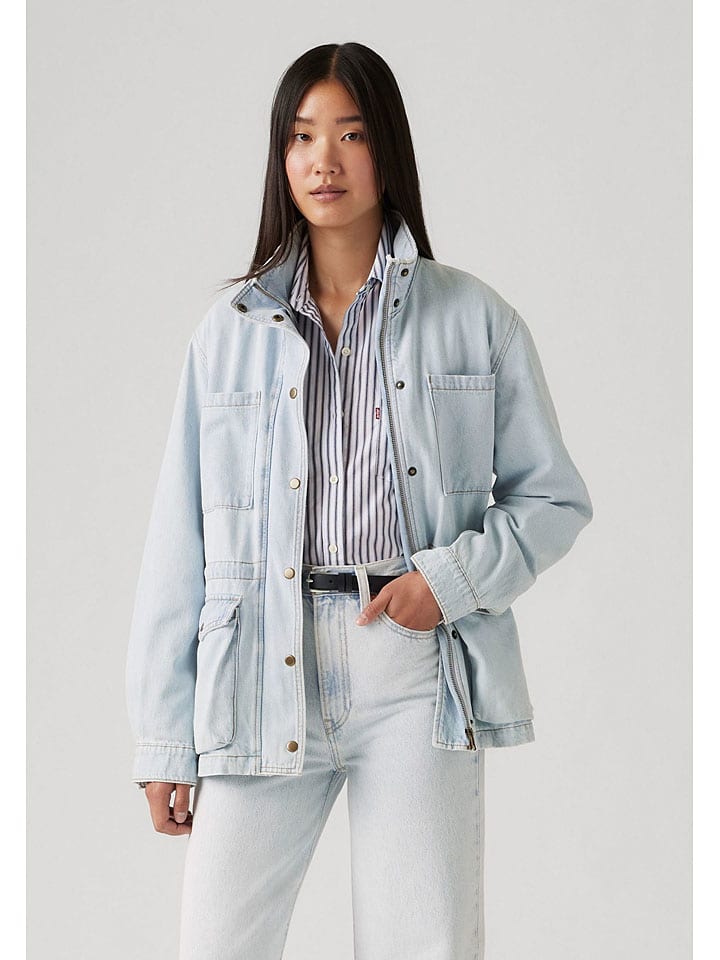 

Джинсовая куртка Levis, светло-синий