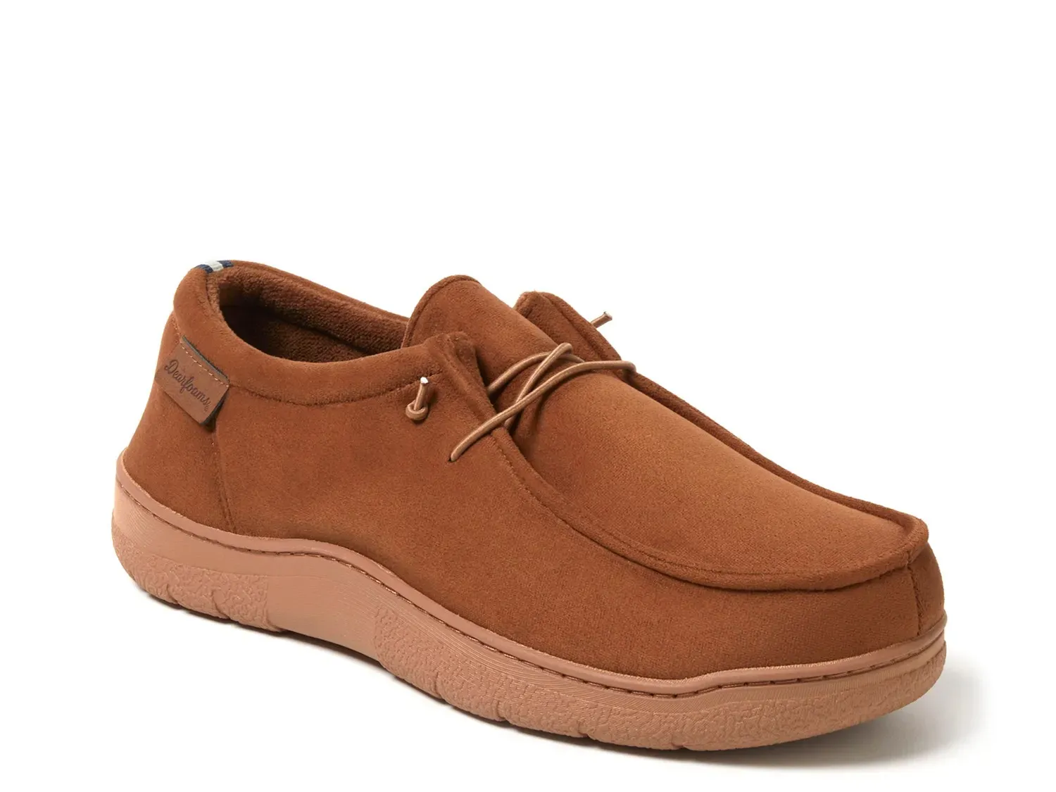 

Тапочки Dearfoams Bennett Chukka Slipper — мужские, каштановые