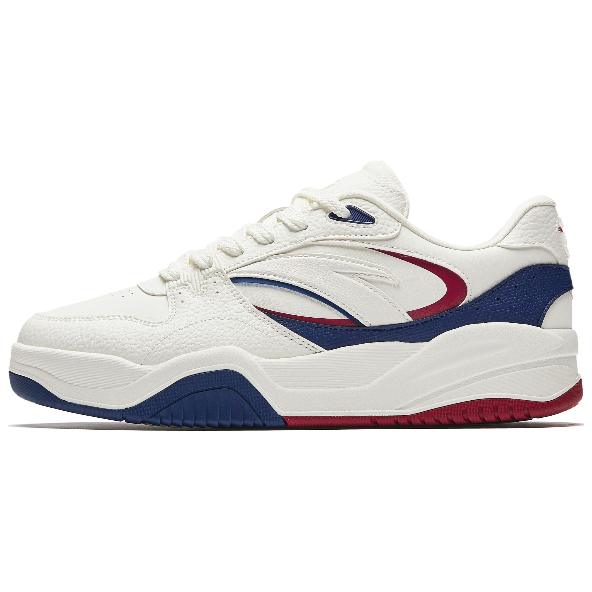 

Кроссовки Wave для скейтбординга мужские низкие ANTA, White Red Blue