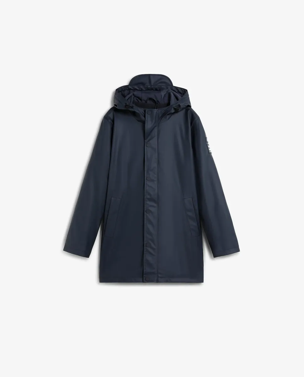 

Водонепроницаемая детская парка с регулируемым капюшоном Scalpers, темно-синий