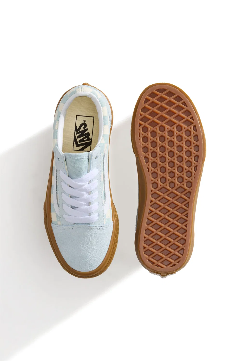 Кроссовки 'Old Skool' Vans, Light Blue — фото 3