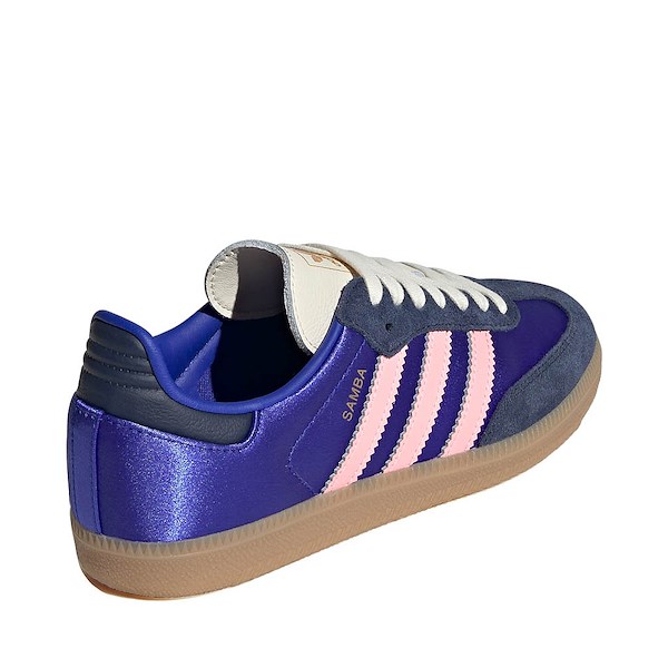 Кроссовки Womens adidas Samba OG Athletic Shoe, цвет Lucid Blue/Night Indigo/Gum — фото 4