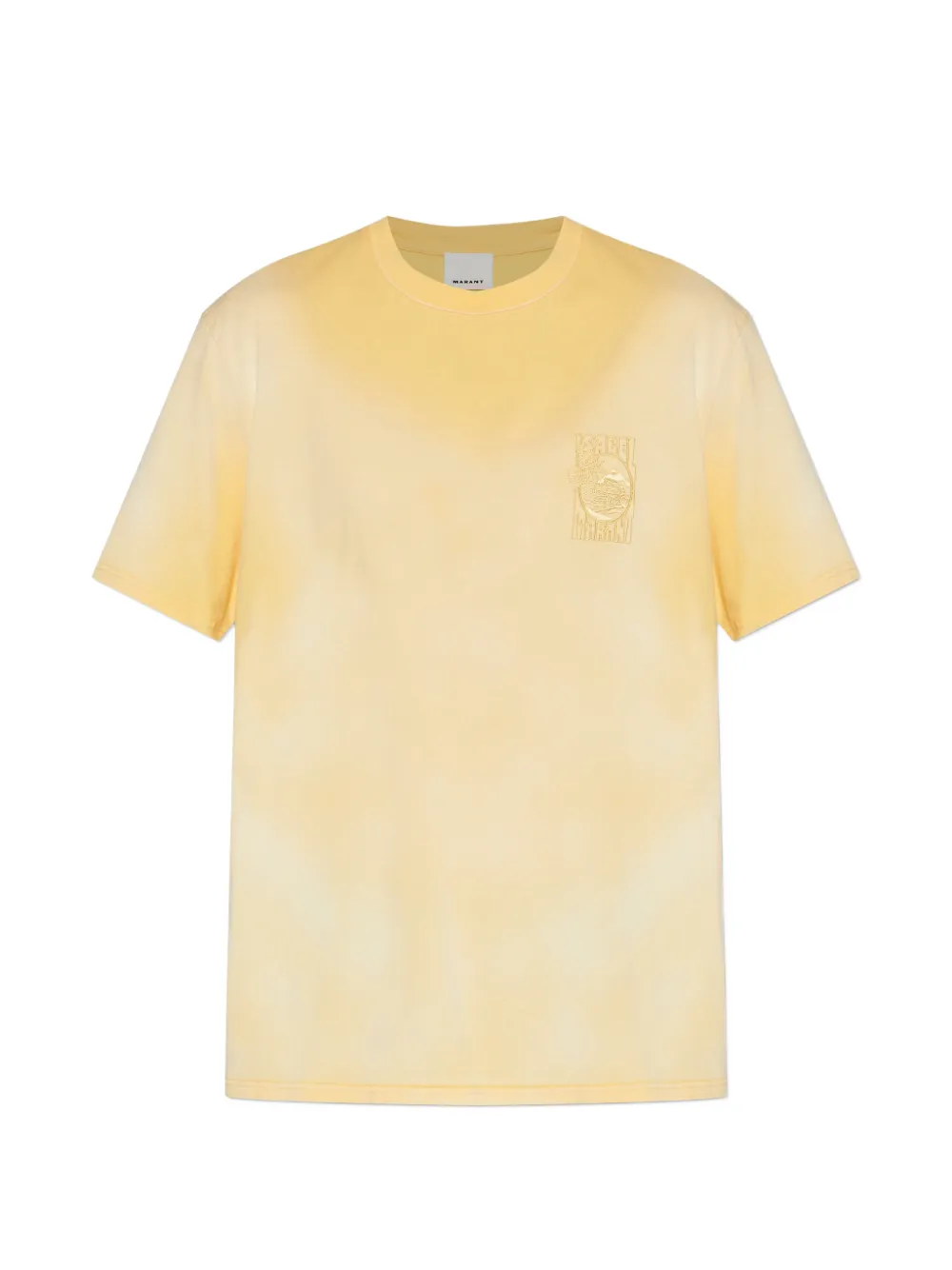 

Футболка с принтом MARANT, желтый