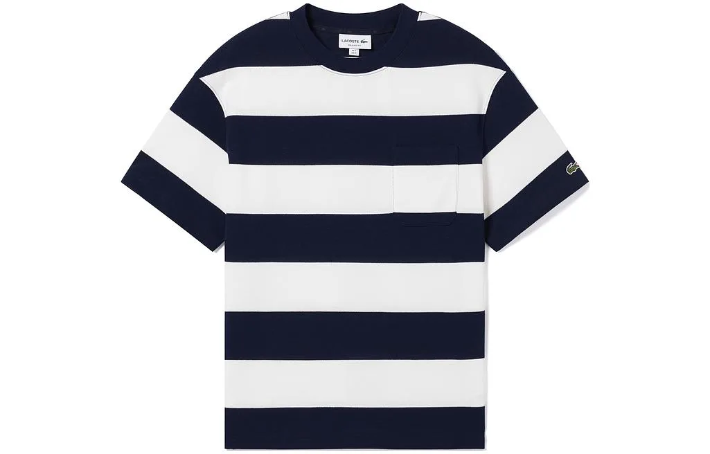 Футболка мужская Lacoste с круглым вырезом, цвет ISJ/синий / черный Multicolor — фото 3