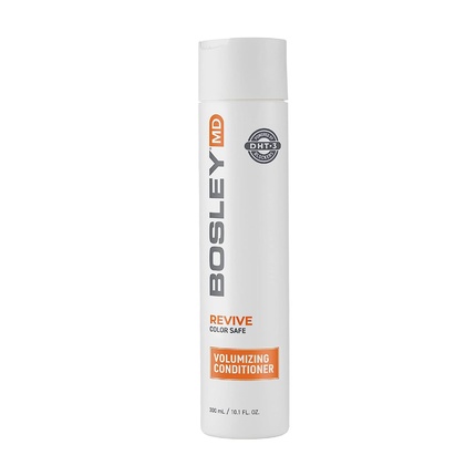 

Шампунь и кондиционер BosRevive для придания объема тонким и отросшим волосам с экстрактами розмарина, подсолнечника и тыквенных семян, а также пальмы сабаль — безопасны для окрашенных волос. 3 кондиционера — 280 мл. Bosley Md