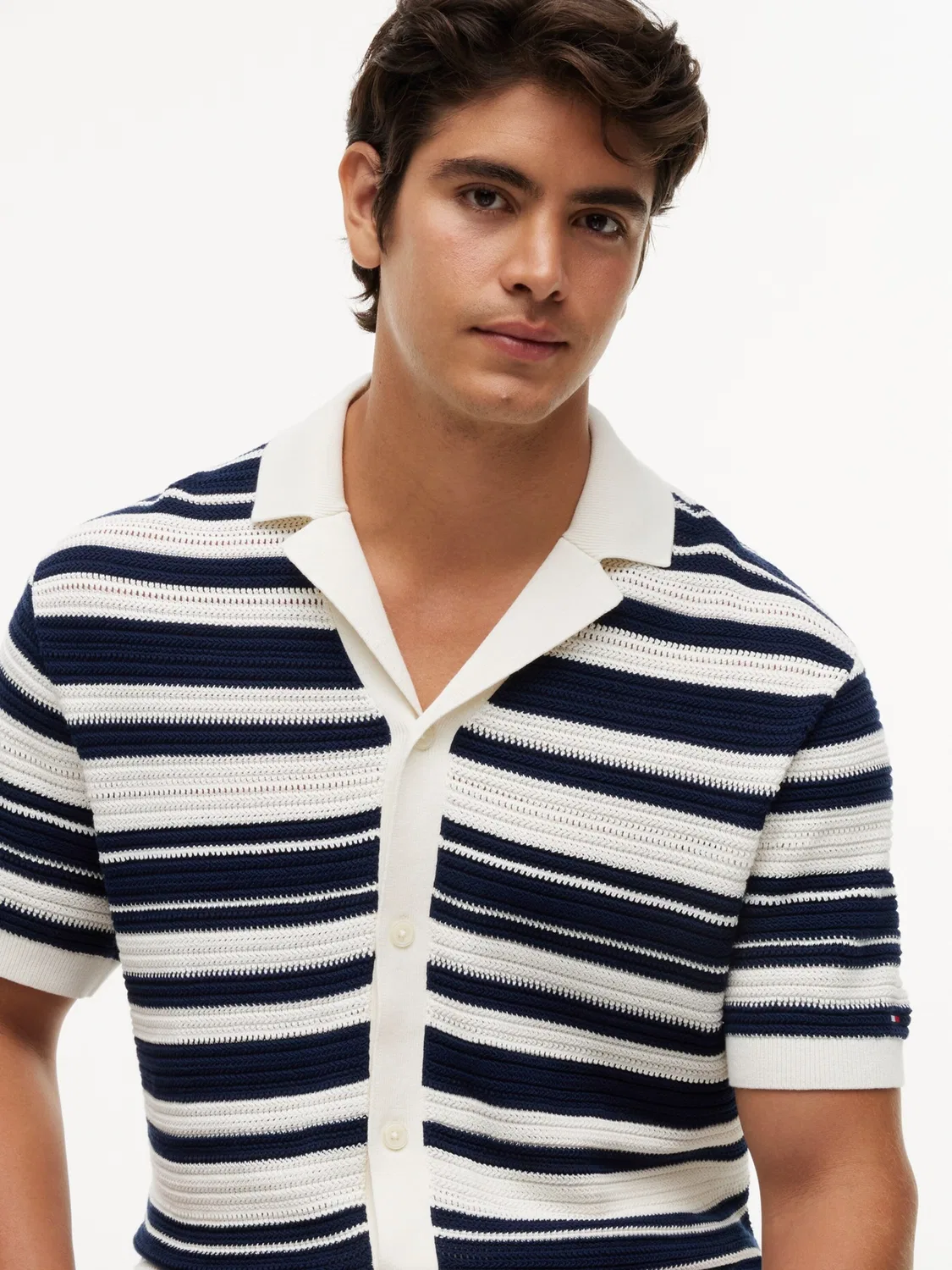 Вязаный кардиган 'BRETON' Tommy Hilfiger, Ecru — фото 2
