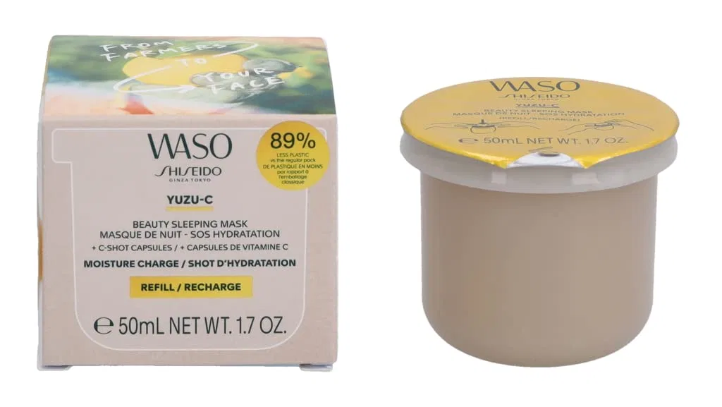 Маска для лица Shiseido — Ночная Waso Yuzu-C Beauty Sleeping Mask от