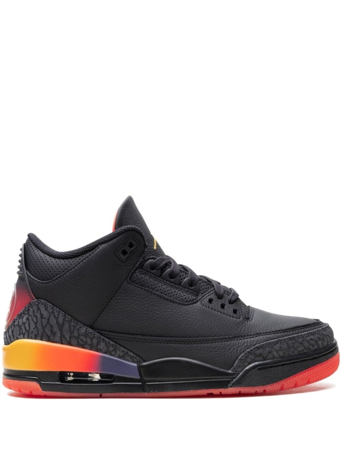 

Jordan кроссовки Air 3 "Rio" от J Balvin, черный